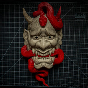 Hannya Irezumi w Snake